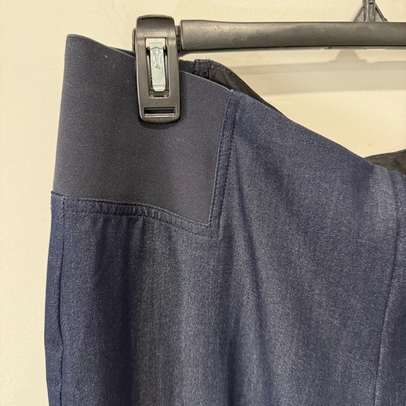 TanJay Petite Pull On Dark Blue Pants with stretch 14P - Picture 5 of 17